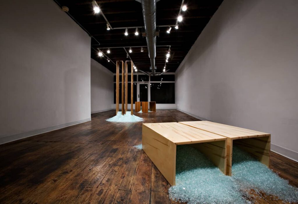 Gallery view of Curl art piece